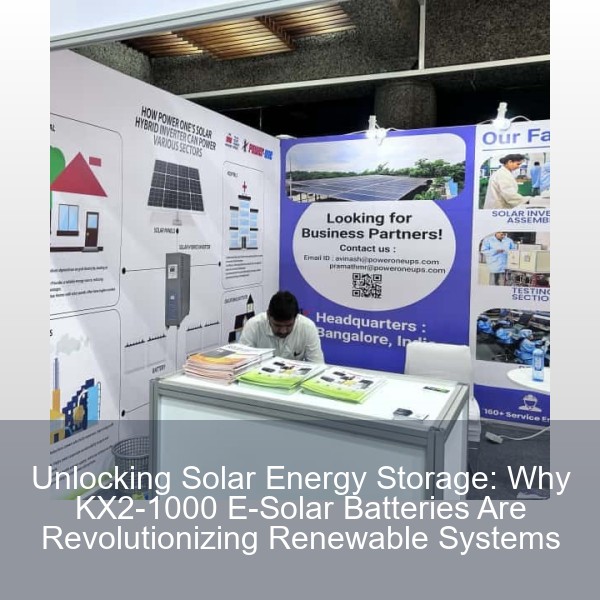 Unlocking Solar Energy Storage: Why KX2-1000 E-Solar Batteries Are Revolutionizing Renewable Systems